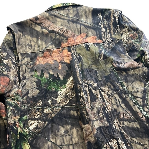 Mossy Oak Men's Long Sleeve Cotton Mill Hunt Shirt Size L - Picture 7 of 10